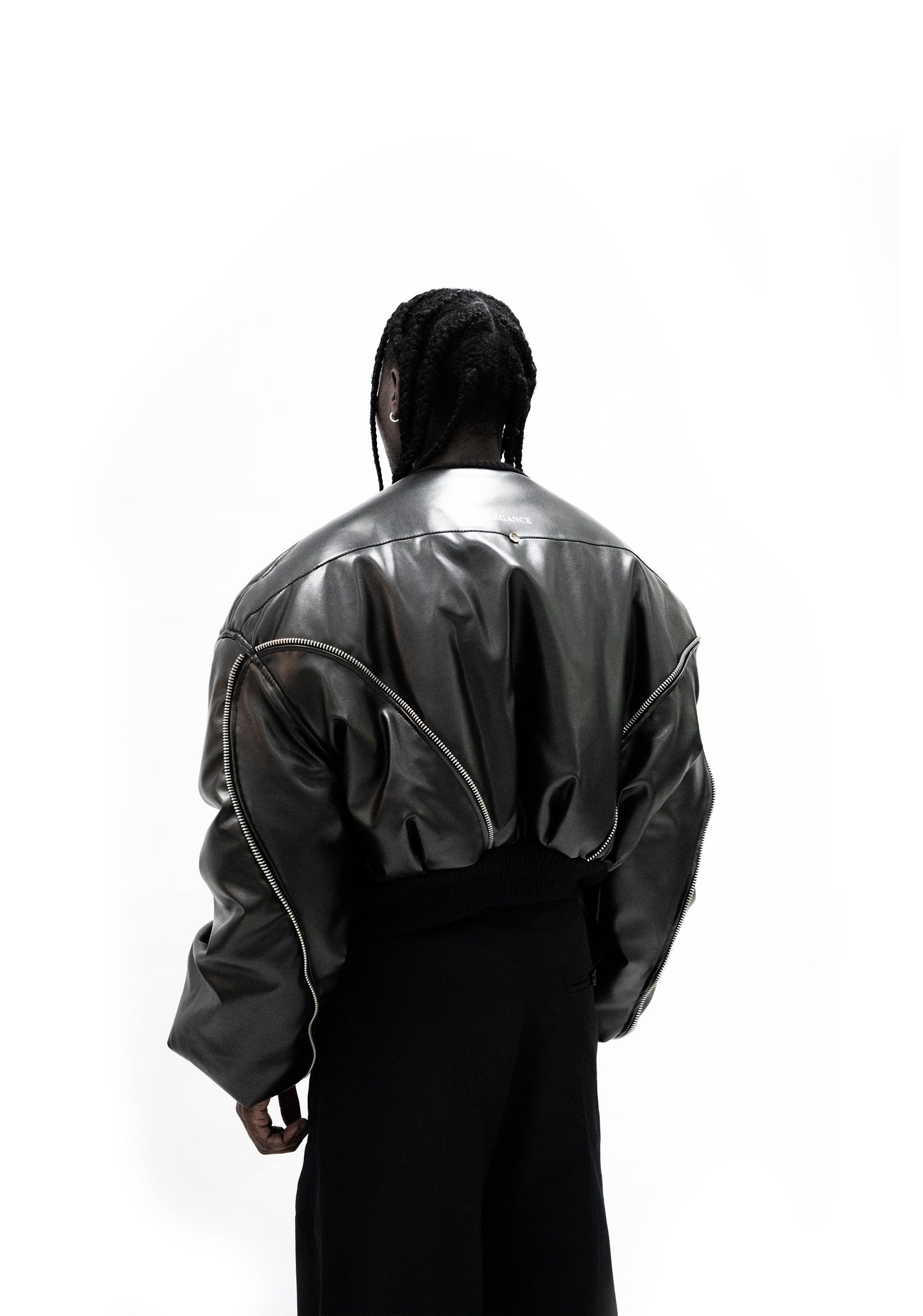 LEATHER BOMBER